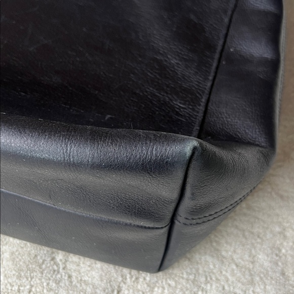 Madewell black and tan zip-top transport tote - Picture 8 of 11